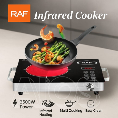 Raf Electric Stove 1000W Cooking Stove Electric Chohla Single Electric Stove Compact and Efficient Cooking Solution Hot Plate heat up Stove